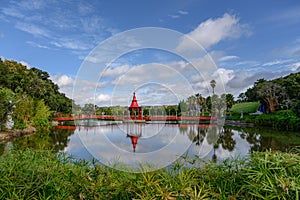 Beautiful view of the Bacalhoa Buddha Eden, Bombarral, Portugal