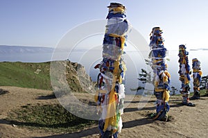 Beautiful View On Bajkal Lake photo