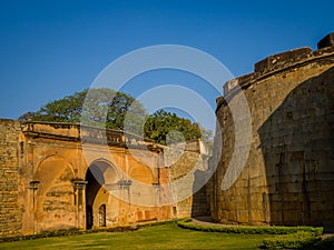 Beautiful view of a big building, in India