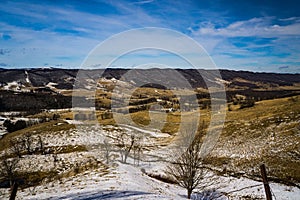 Beautiful Winter View of Bluegrass Valley photo