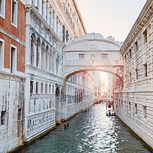Bridge of Sighs Venice Italy photo