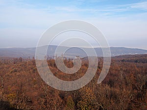 Beautiful view from Buda Mountains