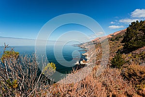A beautiful View in  CalifÃÂ³rnia coast - Big Sur, Condado de Monterey, CalifÃÂ³rnia photo