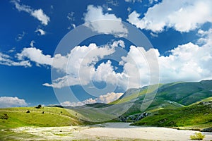 Beautiful view of Campo Imperatore plateau