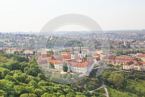 Beautiful view of Charles Bridge, Old Town and Old Town Tower of Charles BridgeNice view of Petn and Hradany in Prague, Czech Repu