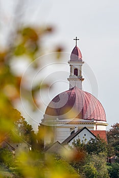 Beautiful view of Church in Palkonya photo