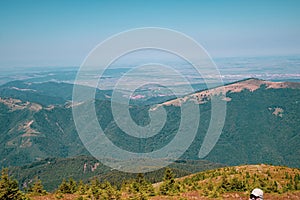 beautiful view from Cindrel mountains