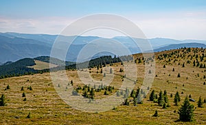 Beautiful view from Cindrel mountains