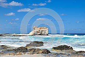 beautiful view of cleopatra queen beach at marsa matrouh egypt