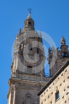 Beautiful view of Clerecia in Salamanca photo