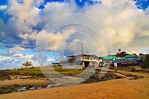 Amazing Clouds at Beachfront photo