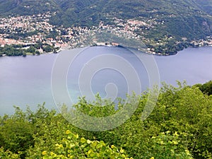 The beautiful view of the Come lake.