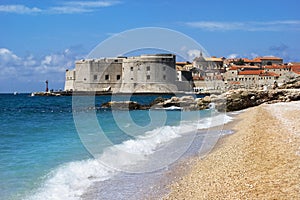 Beautiful view of Dubrovnik photo