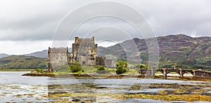 Beautiful view of Eilean Donan Castle