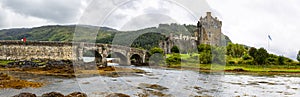 Beautiful view of Eilean Donan Castle