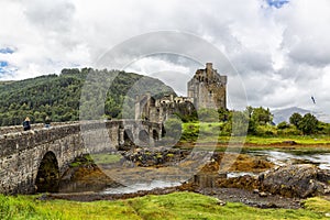 Beautiful view of Eilean Donan Castle