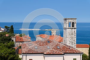 Beautiful view of the Euphrasian Basilica in Porec, Croatia6y