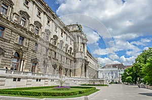 Beautiful view of famous Naturhistorisches Museum (Natural History Museum) Vienna