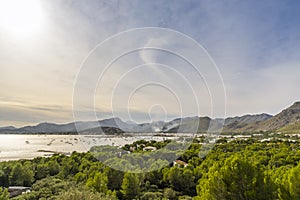 beautiful view of Formentor, Mallorca in Spain