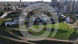 Beautiful view of the Gambles Hill Park in Richmond, Virginia