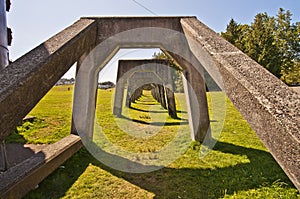 A beautiful view of gasworks park photo