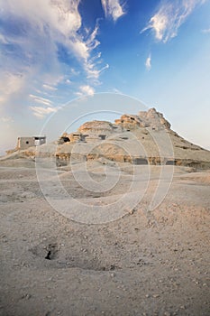 Beautiful view of the Gebel al-Mawta in Siwa Oasis