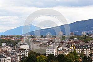 Beautiful view of Geneva