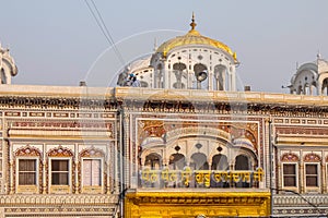 Beautiful view of Golden temple in Amritsar