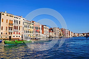 Beautiful view of Grand Canal, Venice