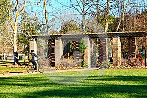 Beautiful view of Hermann Park in Houston