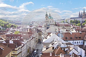 Beautiful view of Hradcany, Prague\'s historic district