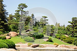 Beautiful view of Japanese Garden