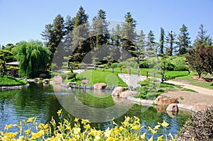 Beautiful view of Japanese Garden