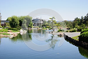 Beautiful view of Japanese Garden