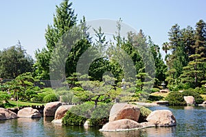 Beautiful view of Japanese Garden