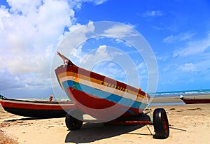 Beautiful view of Jericoacoara in Brazil