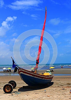 Beautiful view of Jericoacoara in Brazil