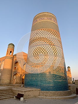 Beautiful view of Khiva, Uzbekistan