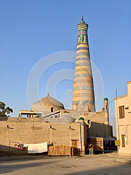 Beautiful view of Khiva, Uzbekistan