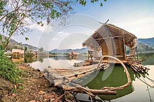 Beautiful view of lake (Khao wong resevoir)