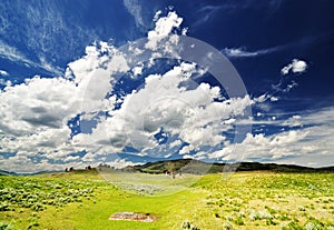 Beautiful view at lamer valley