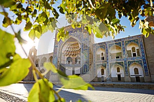 Madrasah of Abdulaziz Khan in Bukhara photo