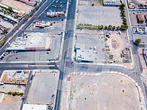 Beautiful view Las Vegas Aerial Panorama