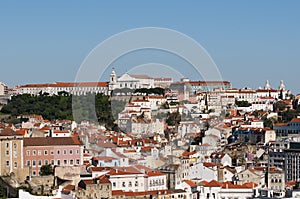 Beautiful view of Lisbon