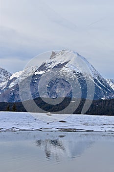 Beautiful view on little mountainous village, Seefeld in Tirol.