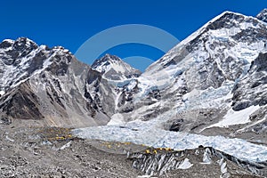 Beautiful view of Lobuche, Everest Base Camp trek, Nepal