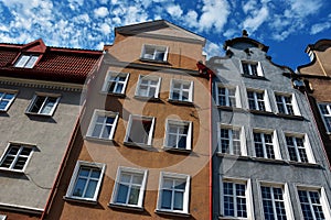 Beautiful view of Main Town of Gdansk , Poland photo