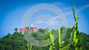 beautiful view of mansa devi in uttarakhand hd