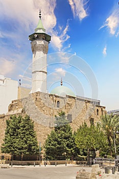 Beautiful view of Mansour Assaf - Mosque and Downtown Beirut