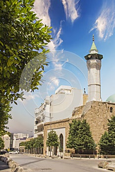 Beautiful view of Mansour Assaf - Mosque and Downtown Beirut